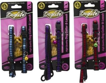 Doglife Boyun Tasması+Gezdirme 1cm Xsmall