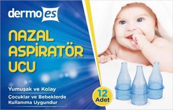 Dermoes Burun Aspiratör Yedek 12'li 8699241774867