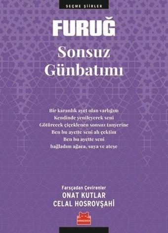 Sonsuz Günbatımı - Furuğ Ferruhzad - Kırmızı Kedi Yayınevi