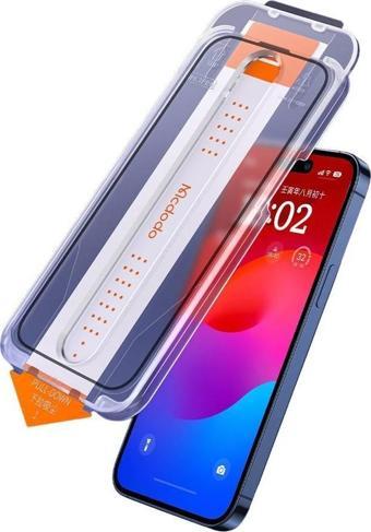 Mcdodo PF-5364 iPhone 15 Şeffaf Kırılmaz Cam