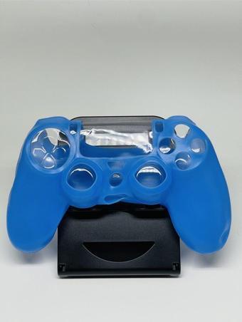 YUES Ps4 Joystick Silikon Kılıf Dualshock Koruyucu Kılıf Mavi