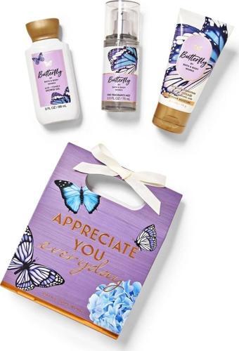 Bath & Body Works Butterfly Mini Hediye Seti