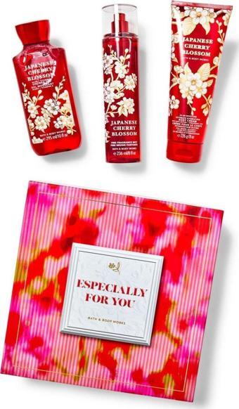 Bath & Body Works Japanese Cherry Blossom Seyahat Boyu Hediye Seti