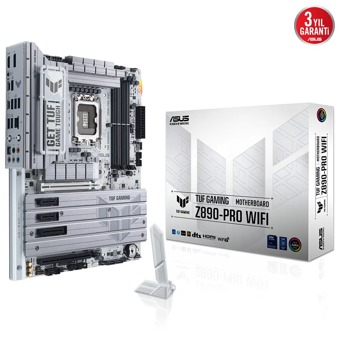 ASUS TUF GAMING Z890-PRO WIFI, 9066MHz OC, 4xDDR5, 4x M.2, HDMI, DP, 2xThunderbolt, 2xType-C, Wi-Fi 7, Bluetooth 5.4, In