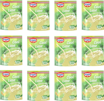 Dr Oetker Toz İçecek Cool Lime 90 Gr X 12 Adet