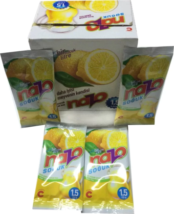 Nazo Limon Aromalı Toz İçecek 9 Gr X 24 Adet