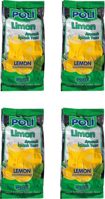 Poli Toz İçecek Limon 300 Gr X 4 Adet