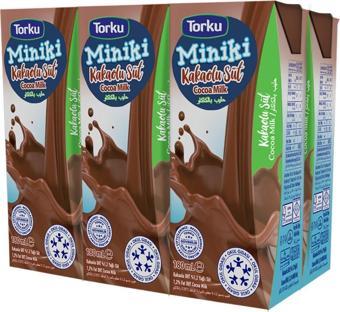 Torku Miniki Kakaolu Süt 180 Ml X 6 Adet