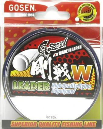 Gosen W Leader Nylon Copolymer Misina 50mt 0.47 mm