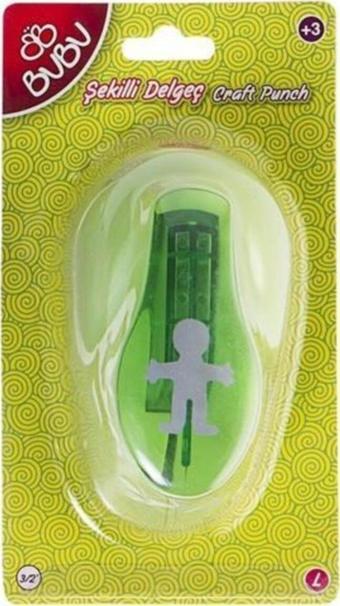 Bubu Bu-Bu Sticker Eva Ve Kağıt Delgeç Çocuk 3-2 -De0006