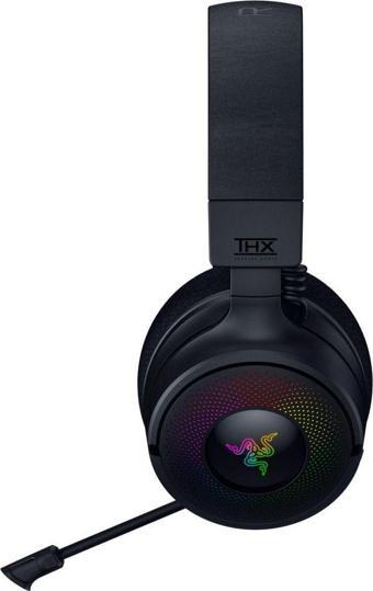 Razer Kraken V4 RZ04-05170100-R3M1 RGB USB Kablolu/Kablosuz Kulak Üstü Oyuncu Kulaklığı