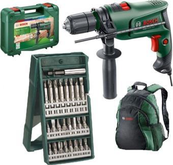 Bosch Easyimpact 600 Darbeli Matkap + 25 Parça Vidalama Ucu Seti