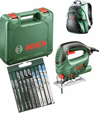 Bosch Pst 650 Dekupaj Testere ,10 Lu Bosch Karışık Uç Seti Ve Sırt Çantası Hediye
