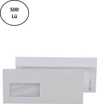  Asil Doğan As-1001 Diplomat Zarf Pencereli 105X240 90 Gram 500'Lü