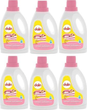 DALİN ÇAMAŞIR YUMUŞATICI BAHAR NİNNİSİ 1500ML 6 ADET 