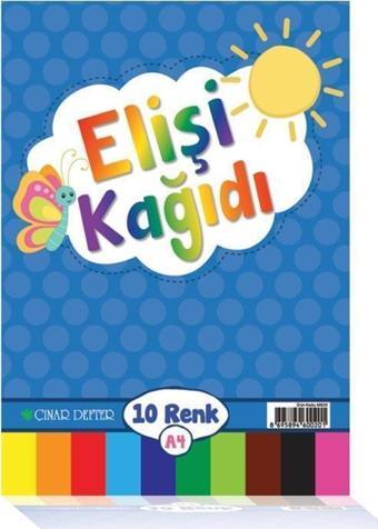 Uninote Çınar Elişi Kağıdı 10lu Karışık Renk