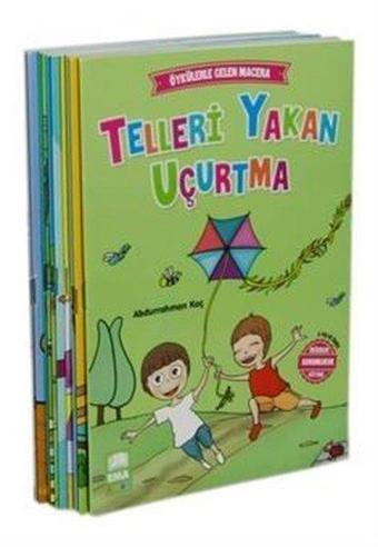 Öykülerle Gelen Macera Serisi Seti - 6 Yaş ve Üzeri Değerler Eğitimi - 10 Kitap Takım - Abdurrahman Koç - Ema Çocuk