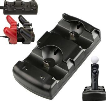 YUES Ps3 Joystick Şarj Standı Dualshock 3 Şarj Istasyonu Göstergeli