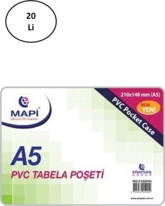 Mbb E-Ticaret Era Mavi Pvc Tabela Poşetleri A5 20'Li