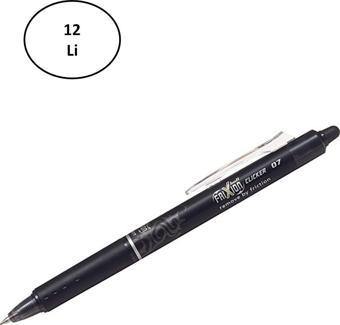 Mbb E-Ticaret Pilot Frixion Ball Clicker 0.7 Siyah Pilot Kalem 12'Li
