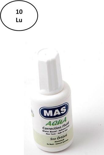 Mbb E-Ticaret Mas Su Bazlı Sıvı Örtücü Silici 20Ml 10'Lu