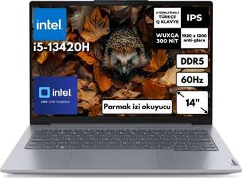 Lenovo ThinkBook G6 i5-13420H 48-GBDDR5 512 GB SSD UHD Graphics 14" WUXGA Notebook Windows 11 Pro 21KG00UCTRHMF40