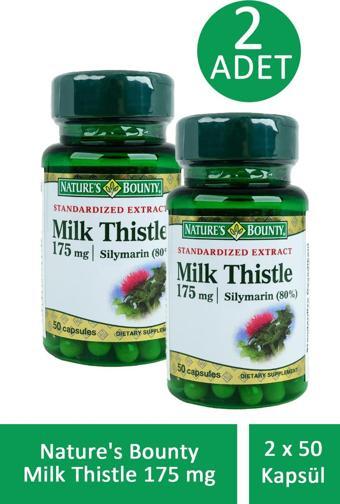 Nature's Bounty Milk Thistle 175 mg 50 Kapsül