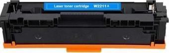 Hp W2211a 207a Chipsiz Mavi Muadil Toner