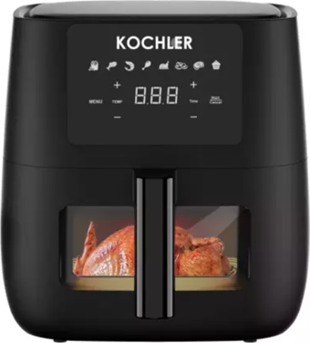 Kochler 6Litre Airfryer Dijital Dokunmatik Ekran Fritöz