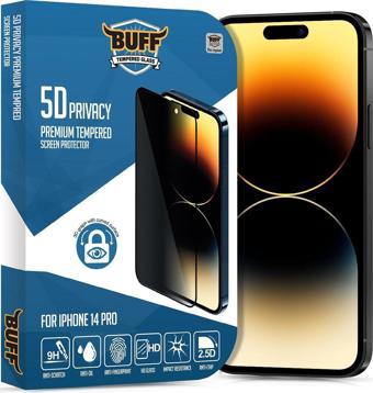 Buff Labs Buff Iphone 14 Pro 5D Privacy Ekran Koruyucu