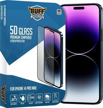 Buff Labs Buff Iphone 14 Pro Max 5D Glass Ekran Koruyucu