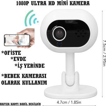 1080P ULTRA HD GECE GÖRÜŞLÜ HAREKET SENSÖRLÜ MİNİ KAMERA (BEBEK,GÜVENLİK,OFİS,İŞYERİNDE KULLANIM)