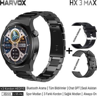 Tmax Harvox Hx-3 Max 46Mm 3 Kordonlu (2025 Yeni Model)