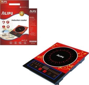 abnturk Aılıpu Alp-12 2200 W Elektrikli Induction Cam Ocak Tasarruflu Fanlı Dijital Dokunmatik Tuş Kontrol