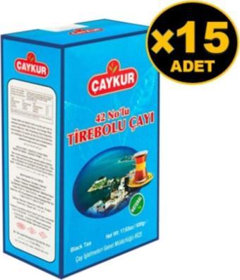 Çaykur 42 Nolu Özel Tirebolu Çayı 500 Gr (15 Adet)