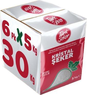 Türk Şeker Toz Şeker 30Kg (6Pk*5Kg)