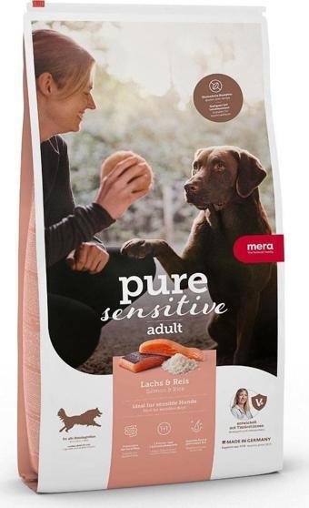 Mera Pure Sensitive Tahılsız Somonlu Pirinçli Yetişkin Köpek Maması 12.5 Kg