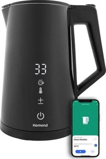 Homend Smart Heatrow 1616H Dokunmatık Xl Su Isıtıcı (Wi-Fi İle Kontrol)