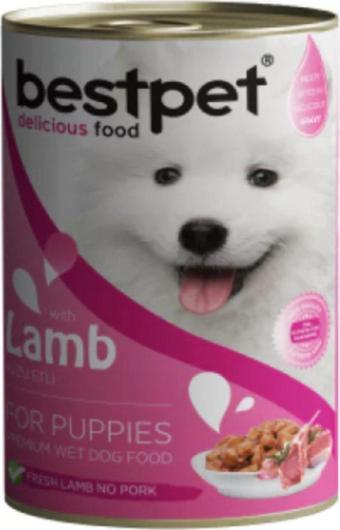 Bestpet Kuzu Etli Yavru Köpek Konservesi 400Gr X 12 Adet