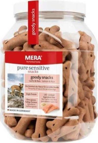 Mera The Petfood Family Pure Goody Snacks Somonlu Ve Pirinçli Yetişkin Hassas Köpek Bisküvisi 600 Gr