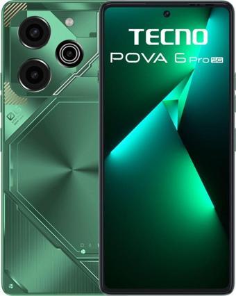 Tecno Pova 6 Pro 5G 256 Gb / 12 Gb Ram Yeşil (Tecno Türkiye Garantili)