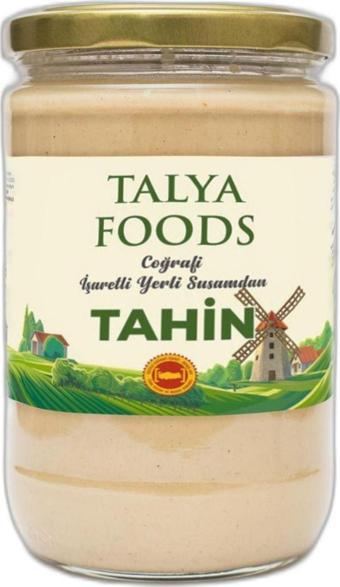 Talya Foods Glutensiz Coğrafi İşaretli Yerli Kavrulmamış Tahin 1 Kg