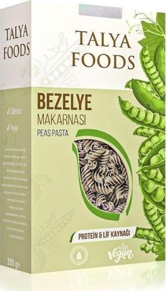 Talya Foods Glutensiz Vegan Bezelye Makarnası 200 G