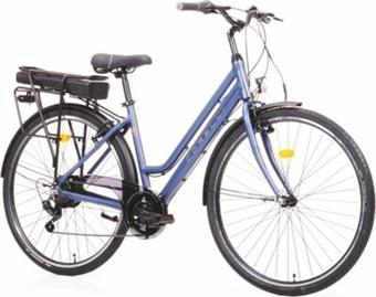 CORELLİ E-CLARA ELEKTRİKLİ KADIN ŞEHİR BİSİKLETİ 46CM V 28 JANT 7 VİTES MAT SİYAH
