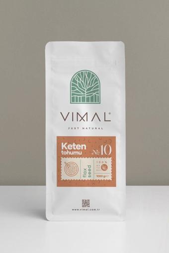 Vımal Keten Tohumu 1 Kg Flax Seed Kilitli Paket