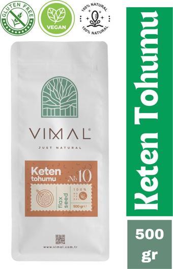 Vımal Keten Tohumu 500 Gr Flax Seed Kilitli Paket