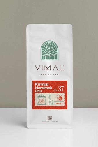 Vımal Kırmızı Mercimek Unu Red Lentil Flour Glutensiz 1000 G