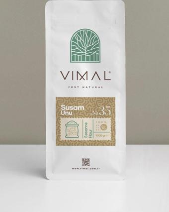 Vımal Susam Unu Saf, Doğal Ve Katkısız 1000 Gr Kilitli Ambalaj