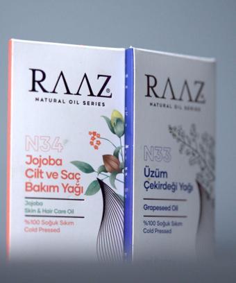 Raaz Avantajlı 2'Li Set Jojoba Yağı 50 Ml Ve Üzüm Çekirdeği Yağı 50 Ml