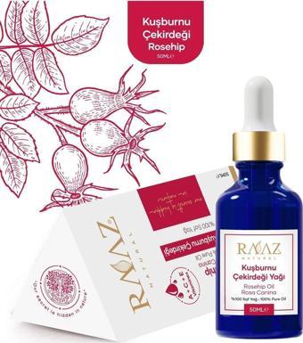 Raaz Kuşburnu Çekirdeği Yağı 50 Ml %100 Saf Ve Doğal Rosehip 100% Pure Oil